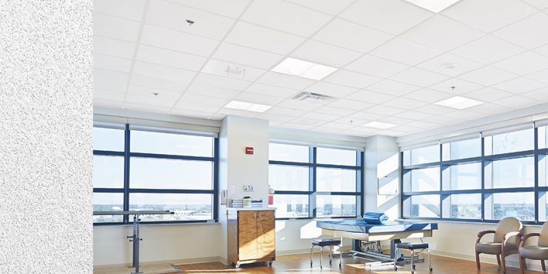 Armstrong ULTIMA Health Zone architectural ceiling application